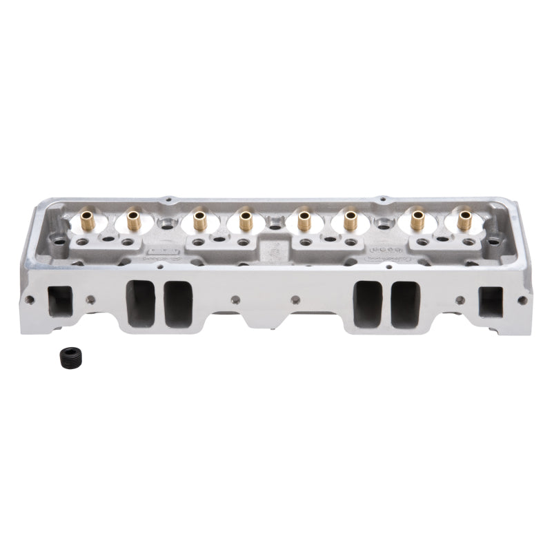Edelbrock Cylinder Head SBC NHRA Legal 64CC Straight Plug Bare Single 60887 Photo - Primary