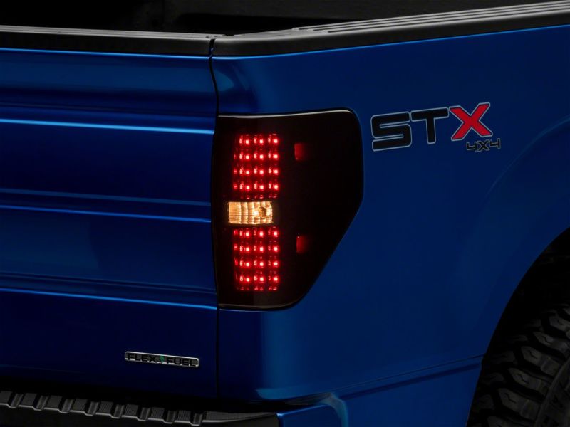 Raxiom 09-14 Ford F-150 Styleside Axial Series LED Tail Lights- Blk Housing (Smoked Lens) T565678 T565678 Photo - Close Up