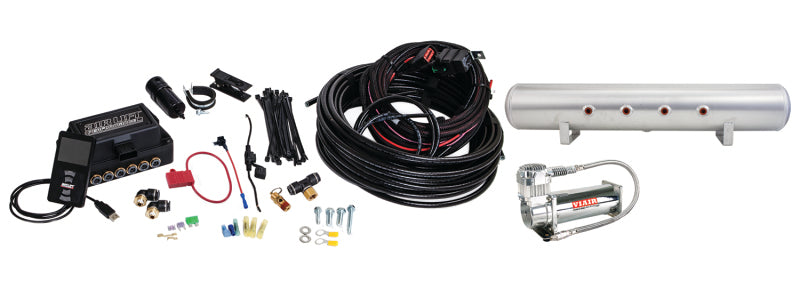 AIRLIFT 3P(3/8"Air Line,5 Gallon Lightweight Raw Aluminum Tank,VIAIR 444C Com) 27688 Photo - Primary