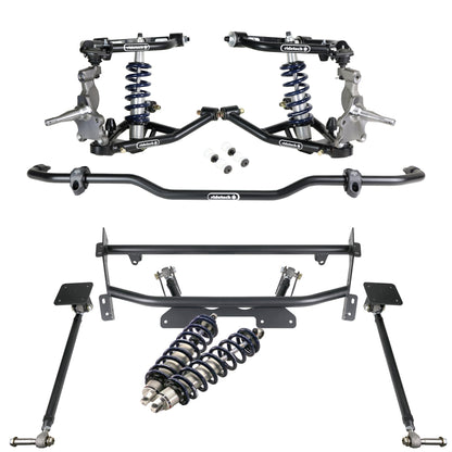 Ridetech 73-74 Chevrolet Nova w/ Bump Complete Coilover Suspension System - Pin Spindle 11260202