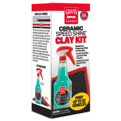 Griots Garage Ceramic Speed Shine Clay Kit 11288