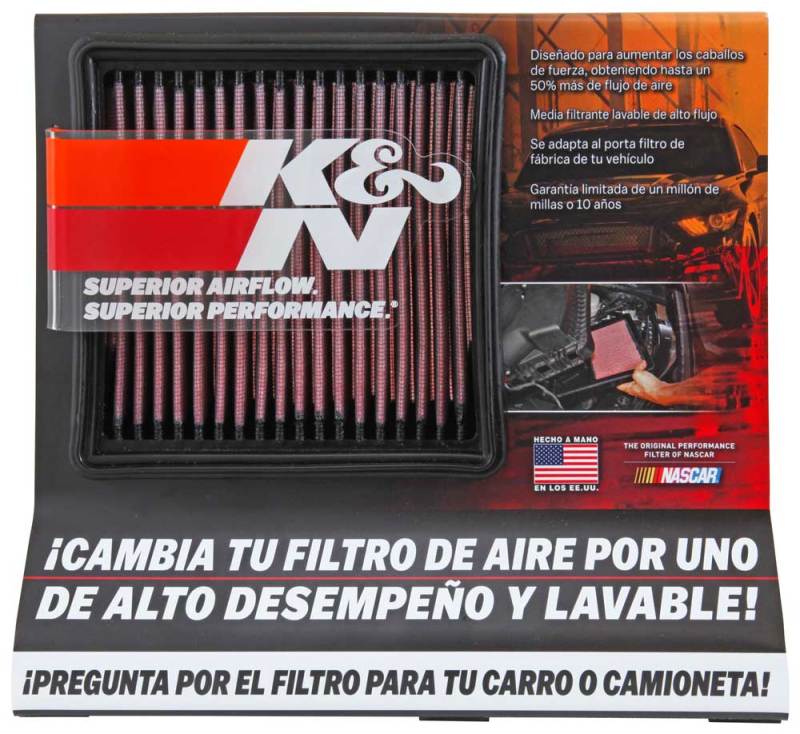 K&N Engineering KN Universal Air Filter Air Filters Air Filters - Universal Fit main image