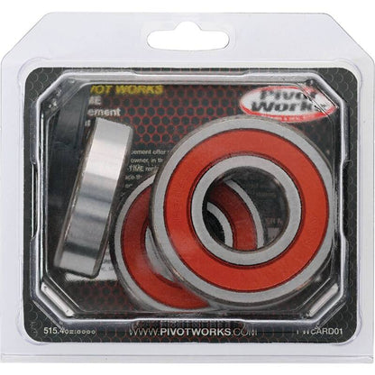 Pivot Works Honda Wheel Bearing Kit Premium Bearings 25-1355-P 25-1355-P Photo - Primary