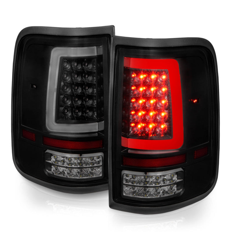 ANZO 2004-2006 Ford F-150 LED Tail Lights w/ Light Bar Black Housing Smoke Lens 311343 311343 User 5