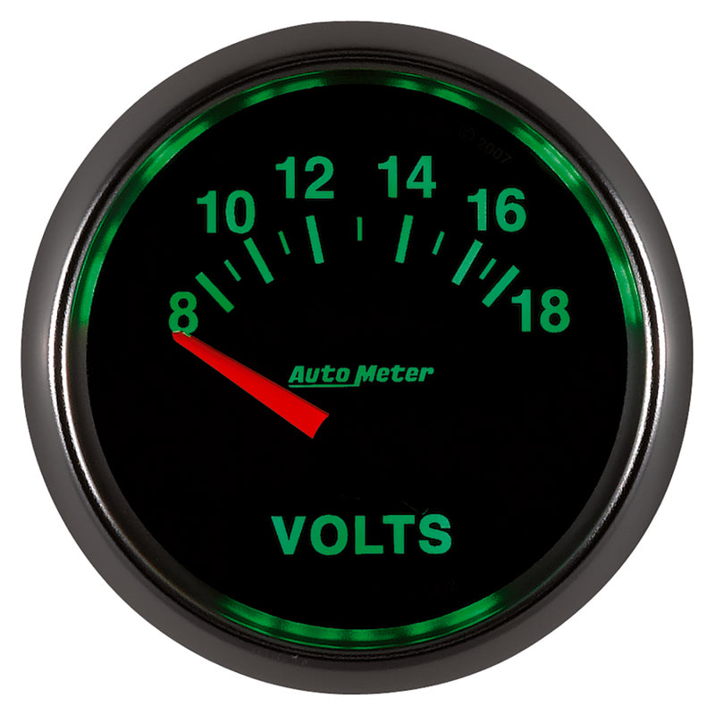 Autometer Gauge, Voltmeter, 2 1/16", 18v, Electric, Gs 3892 User 4