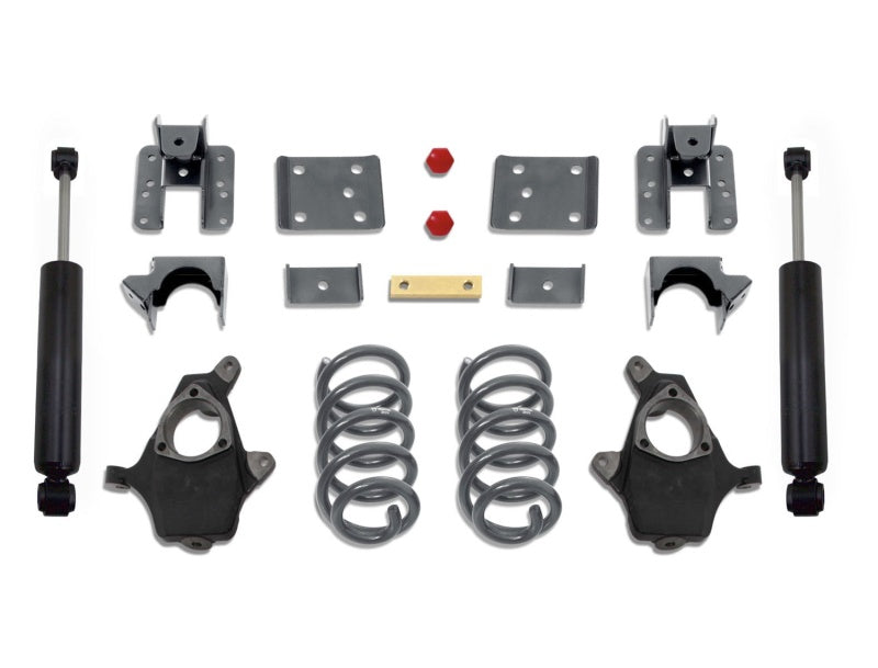 MaxTrac 07-13 GM C/K1500 2WD/4WD Extended/Crew Cab 4in/6in Lowering Spindle Kit K331346-8 K331346-8 Photo - Primary