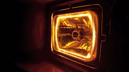 ORACLE Lighting Oracle Pre-Installed Lights 7x6 IN. Sealed Beam - ColorSHIFT Halo 6908-333 6908-333 Photo - lifestyle view