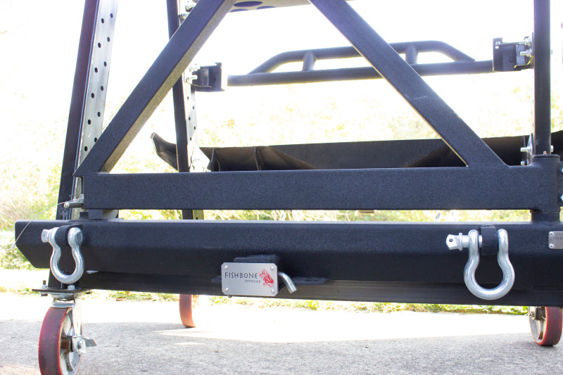 Fishbone Offroad Hitch Cover - 2In Hitch - Black Powdercoated Steel FB32096 FB32096 Photo - lifestyle view