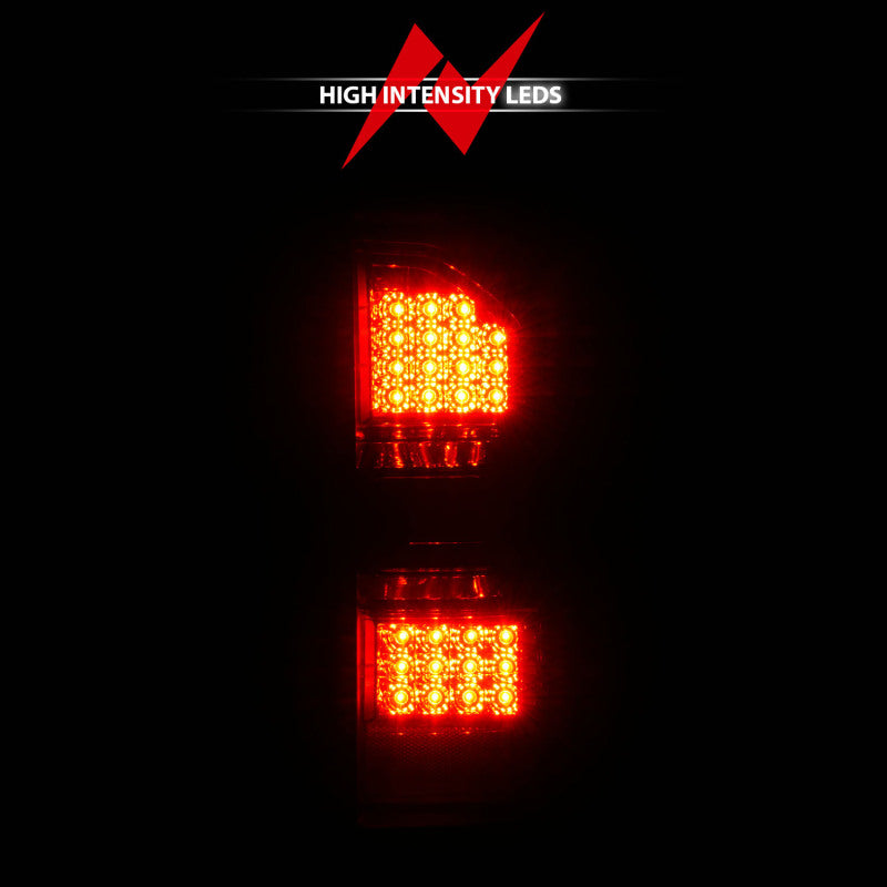 ANZO 2014-2018 GMC Sierra LED Tail Lights Black Housing Smoke Lens 311398 311398 User 5