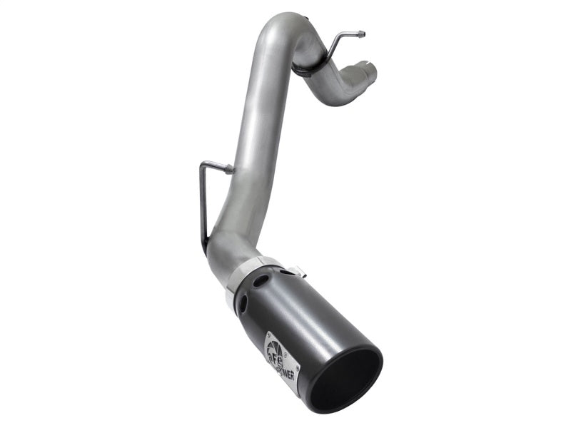 aFe Large Bore-HD 3-1/2in 409 Stainless Steel DPF-Back Exhaust System w/Bl 49-44064-B Photo - Primary
