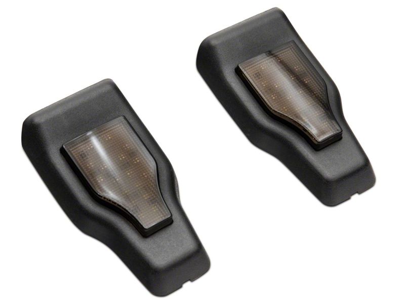 Raxiom 18-23 Jeep Wrangler JL Axial Series Rear Window Glass Hinge LED Lights J155993-JL