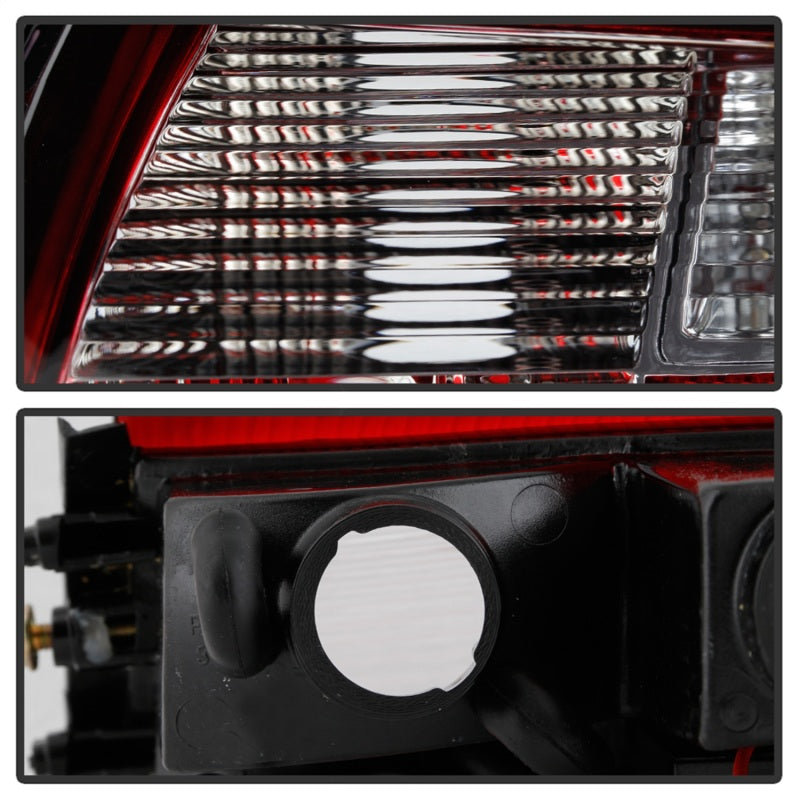 SPYDER Xtune Porsche 911 996 ( Non 4S. Turbo. GT3 ) 99-04 LED Tail Lights Red Clear ALT-ON-P99699-LED-RC 5013132 5013132 Photo - Unmounted