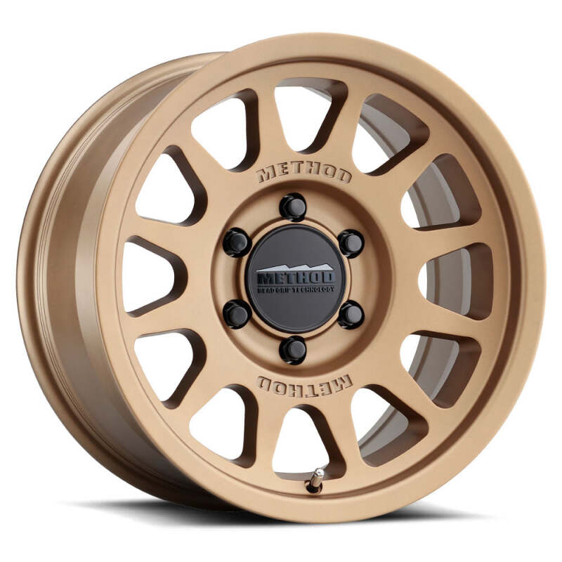 Method Wheels Method MR703 17x9 / -12mm Offset / 108mm Bore / 5x5.5 BP / 4.8in BS - Method Bronze Wheel MR70379055912N MR70379055912N Photo - Primary