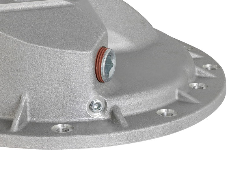 aFe Street Series Rear Differential Cover Raw w/ Machined Fins 46-70360 Photo - Unmounted