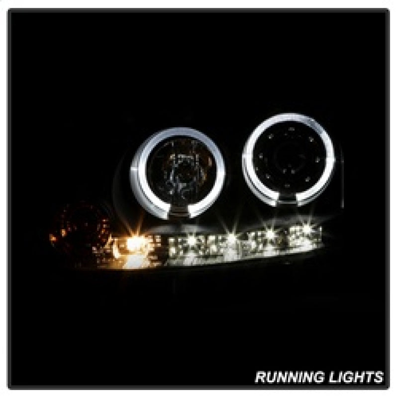 Spyder Volkswagen GTI 06-09/Jetta 06-09 Halogen Model Only - LED Halo DRL Black PRO-YD-VG06-HL-BK 5012098 5012098 Photo - Unmounted