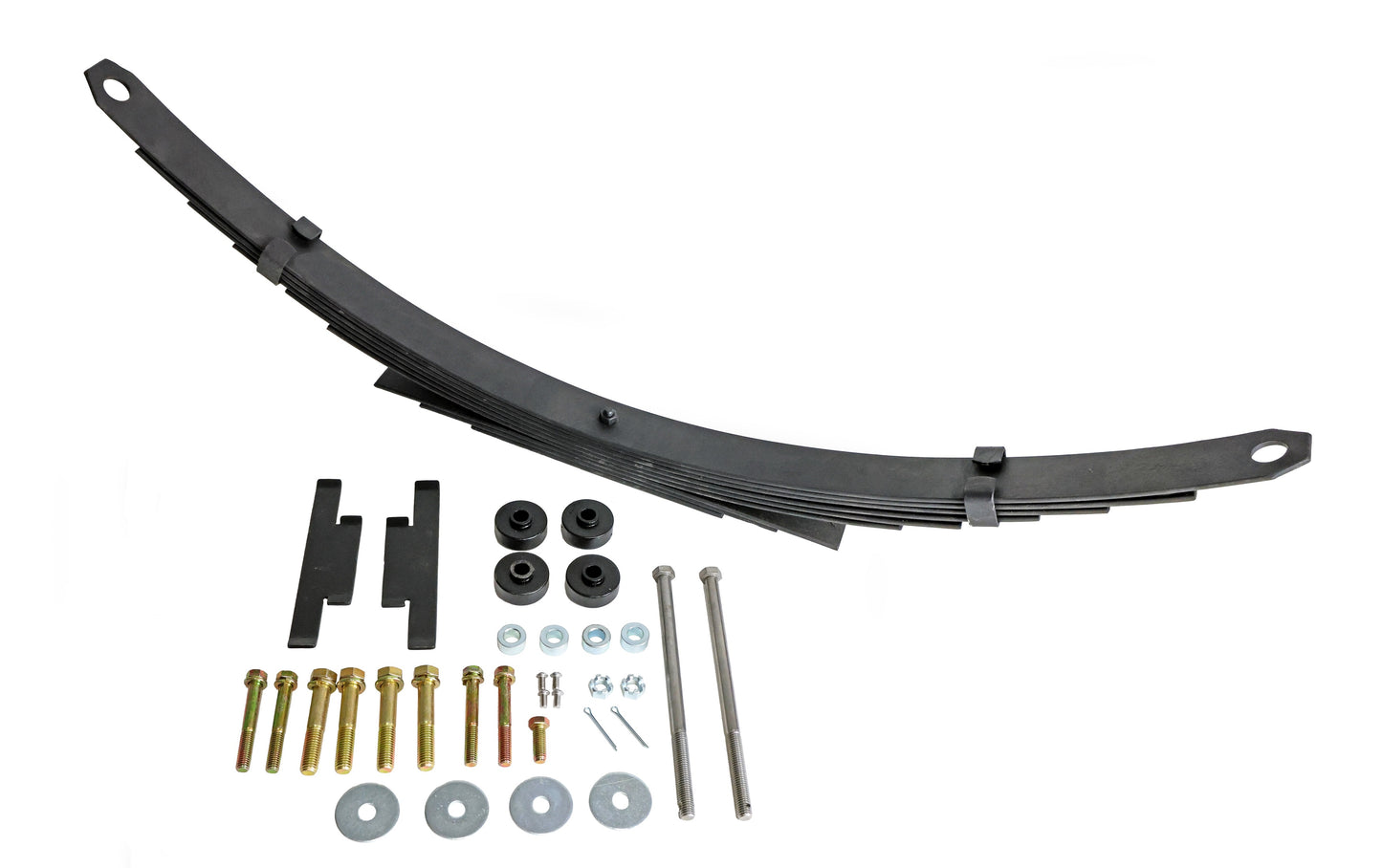 Ridetech 63-82 Chevrolet Corvette Rear Steel Leaf Spring Kit (w/ Shims/Lowering End Links/Hardware) 11534899