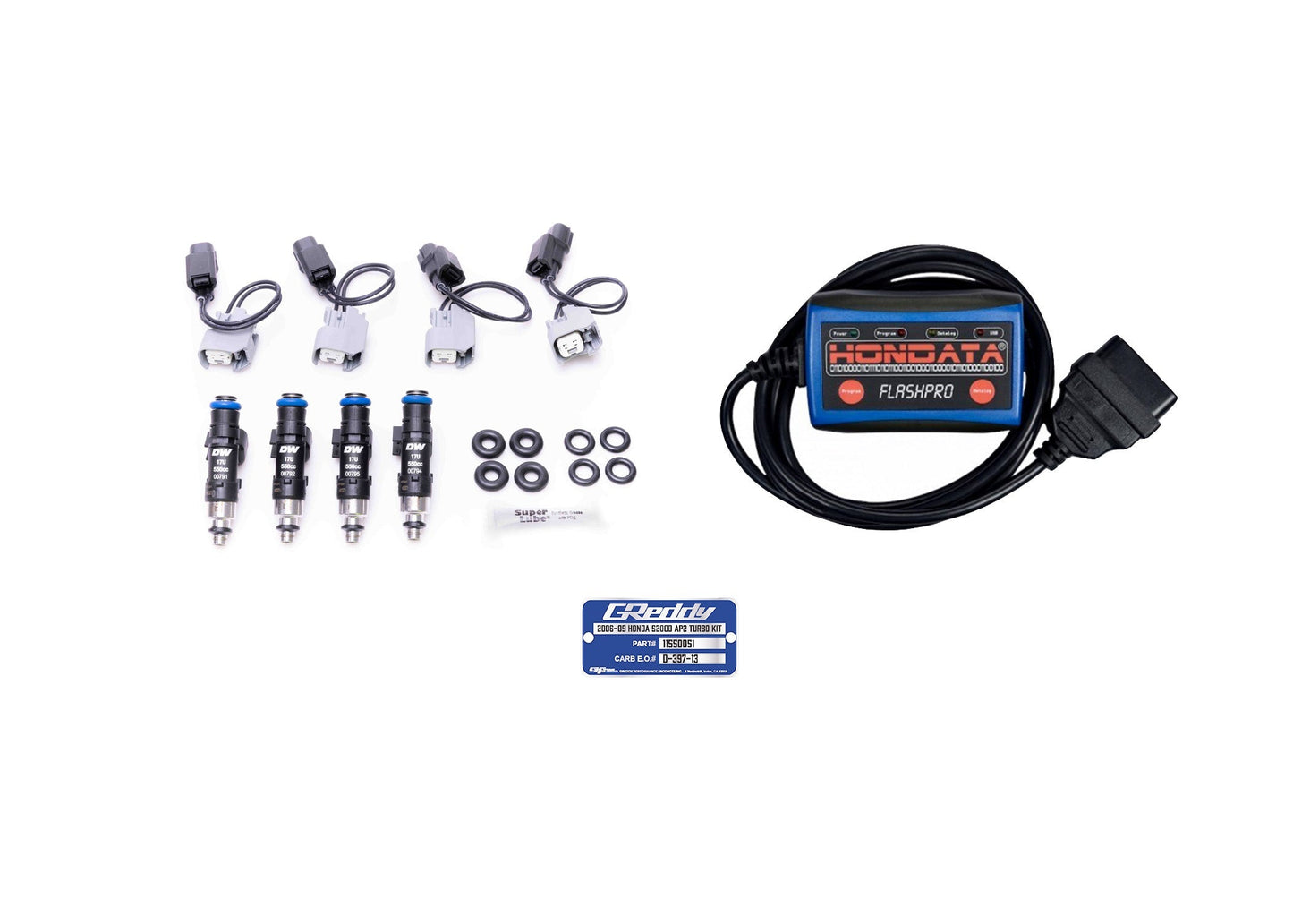 GReddy CARB BOLT-ON TURBO KIT S2000 06-09 GTX2867R GENII - () 11550051