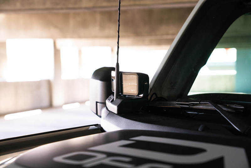 DV8 Offroad DV8 21-22 Ford Bronco A-Pillar Pod Light Mounts LBBR-02 LBBR-02 Photo - Mounted