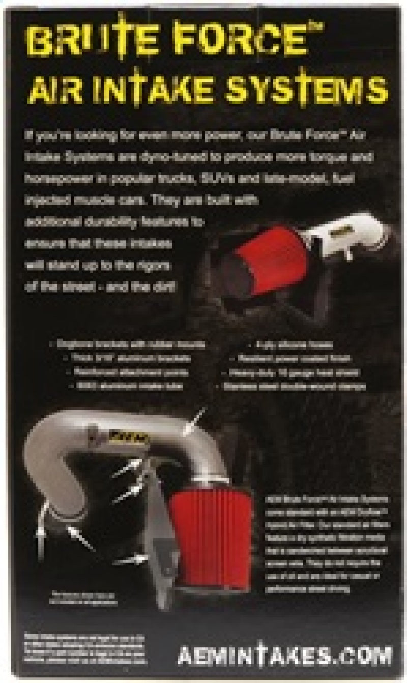 AEM Induction AEM 3.5 inch x 9 inch DryFlow Conical Air Filter 21-2049BF 21-2049BF Photo - in package