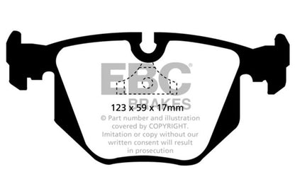 EBC Disc Brake Pad Set DP3871C Photo - Primary