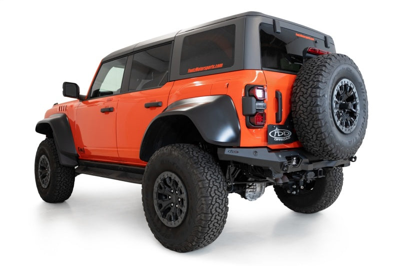 Addictive Desert Designs ADD 22-23 Ford Bronco Raptor Bomber Rear Bumper R260141090103 R260141090103 Photo - Mounted