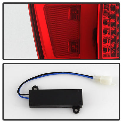 SPYDER xTune 16-18 Toyota Tacoma Light Bar LED Tail Lights - Chrome (ALT-JH-TTA16-LBLED-C) 9041709 9041709 Photo - Unmounted