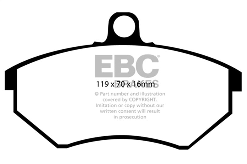 EBC Disc Brake Pad Set DP4841R Photo - Primary