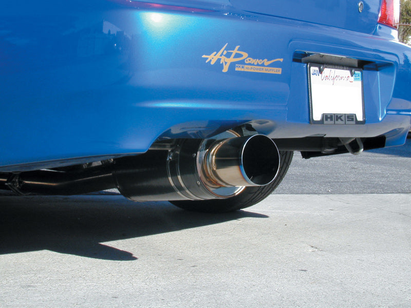 HKS Carbon-Ti Exhaust - Subaru Impreza WRX STI 2004-2007 3112-EX005 Photo - Primary