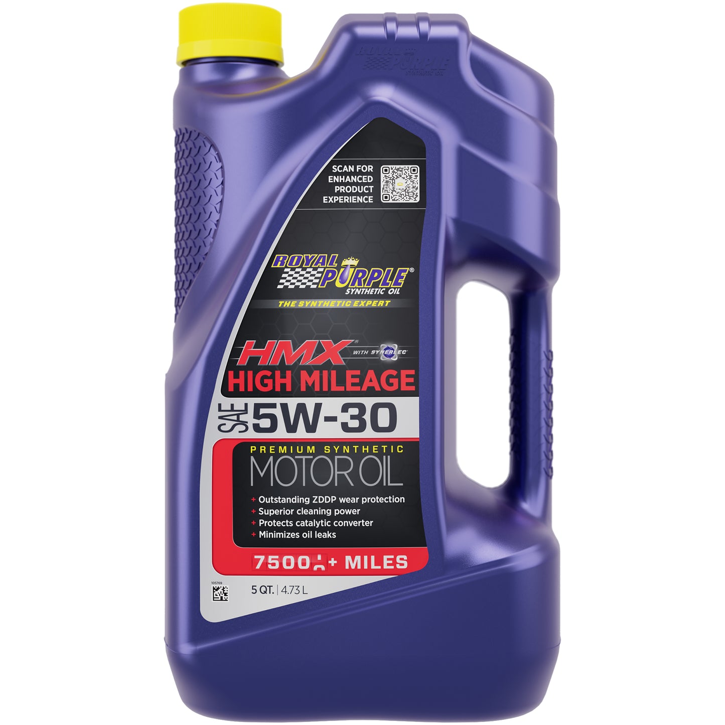 Royal Purple HMX High Mileage 5W30 5qt Bottle