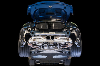 AWE Tuning Porsche 991 GT3 / RS SwitchPath Exhaust - Chrome Silver Tips 3025-32016 3025-32016 Photo - Mounted