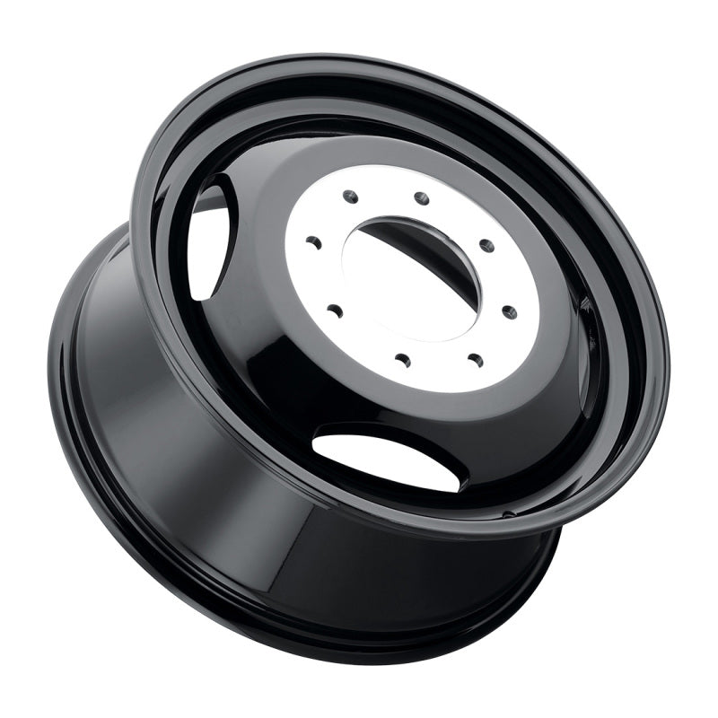 Weld Off-Road W100 20X8.25 Dualie Inner 8X165.1 ET80 BS7.75 Gloss Black 121.6 W10008280775 W10008280775 Photo - Primary