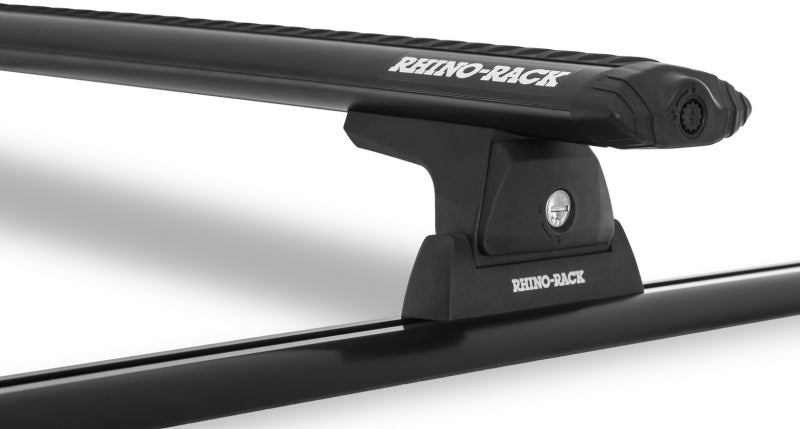 Rhino-Rack Vortex 54in 2 Bar Roof Rack w/Tracks (ST) - Black Y02-480B-ST Y02-480B-ST Photo - Primary