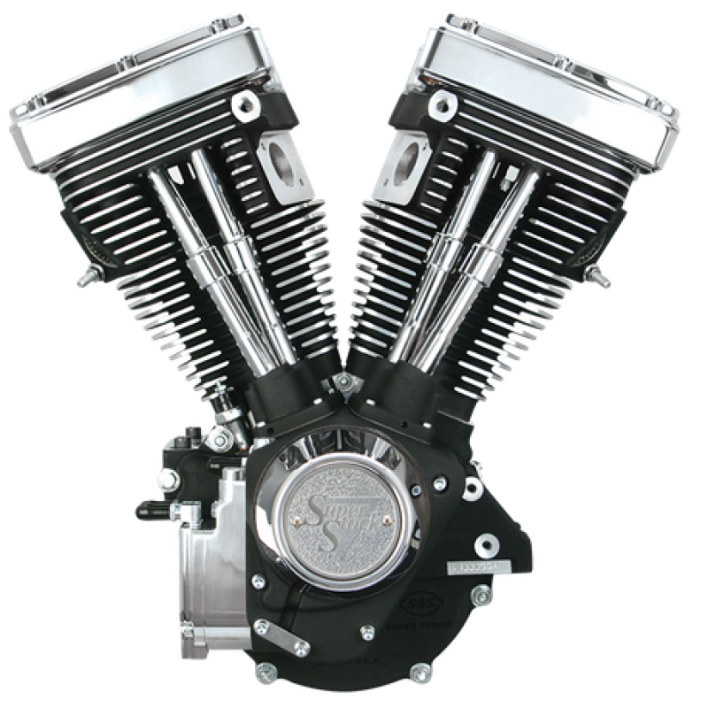 S&S Cycle 84-99 BT V80 Long Block Engine - Wrinkle Black 310-0233 310-0233 User 1