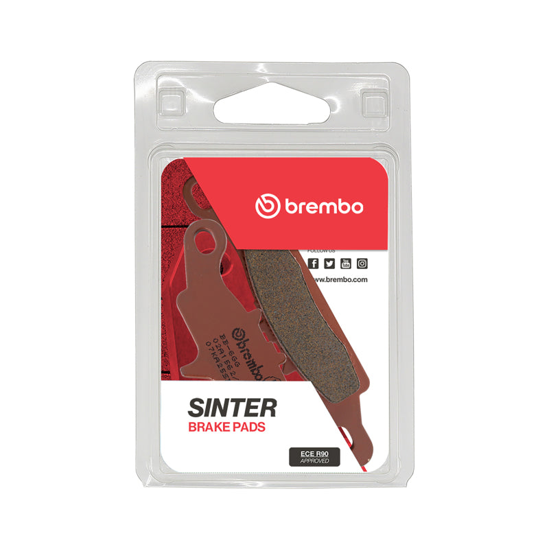 Brembo OE 07-15 Kawasaki KFX Left 450cc Sinter Brake Pad - Front 07KA25SD 07KA25SD User 1