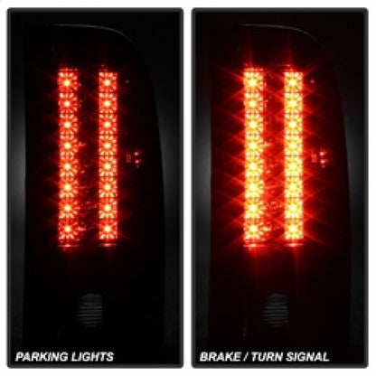 Spyder Chevy Silverado 07-13 LED Tail Lights Red Smoke ALT-YD-CS07-LED-RS 5001801 5001801 Photo - Unmounted