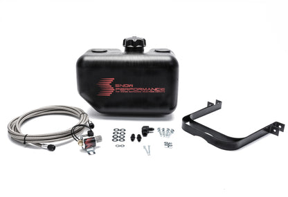 Snow Performance Water Tank Upgrade 2.5gal Braided SS Line w/Bracket/Solenoid/Hose/Fittings SNO-40014-BRD SNO-40014-BRD Photo - Primary