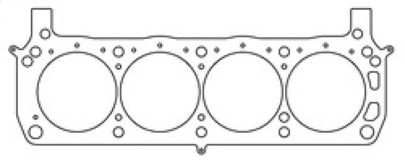 Cometic Gasket 4.155 MLS Head Gasket .040 Ford 302 Boss Block CAGC5961-040 C5961-040 Photo - Unmounted