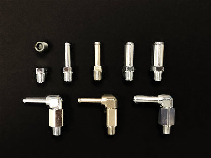 GReddy 1/8 BSPT Vacuum Hose Fitting(s) - (also New AN Fittings)