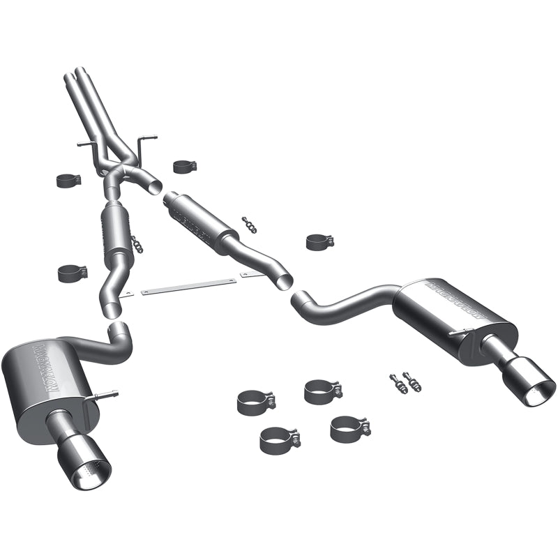MagnaFlow Audi A6 Quattro Touring Series Cat-Back Performance Exhaust System 16493 Photo - Primary