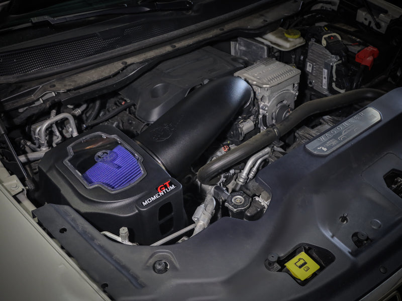 aFe POWER Momentum GT Pro 5R Intake System 22-23 Jeep Wagoneer (WS) V8-5.7L 50-70106R 50-70106R Photo - Mounted