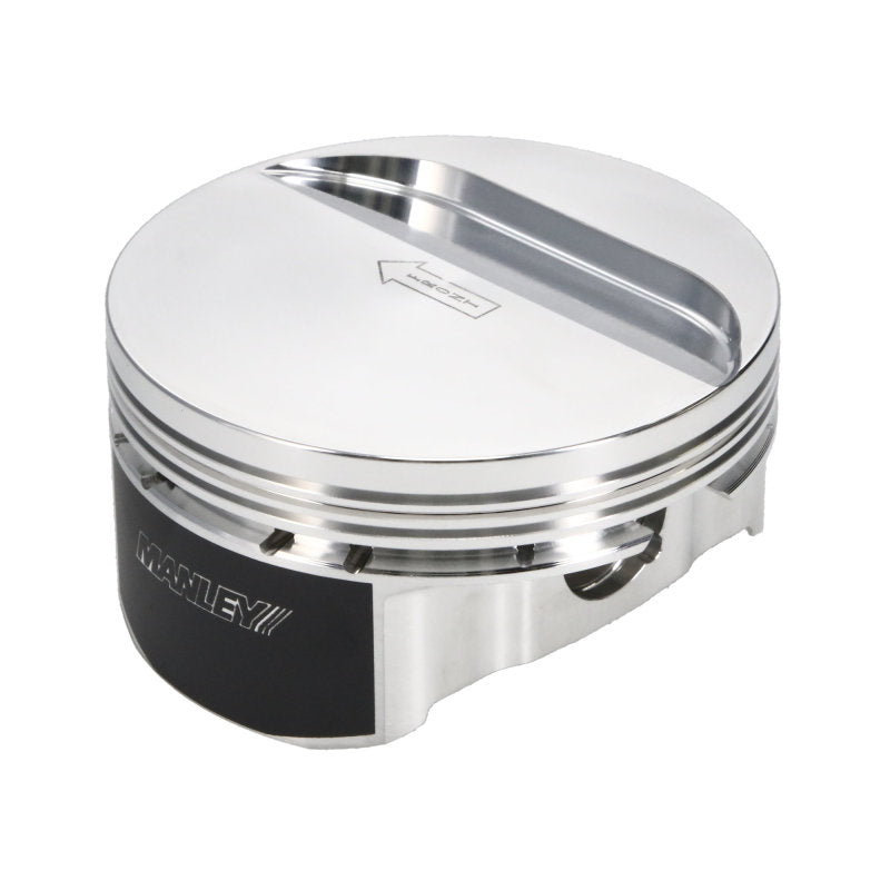 Manley Performance Manley Chevrolet LS Series 4.000in Stroke 4.125in Bore -5cc Flat Top Standard Pistons - Set of 8 592300C-8 592300C-8 User 1