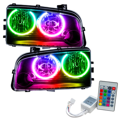 ORACLE Lighting Oracle 05-10 Dodge Charger SMD HL (Non-HID) - ColorSHIFT w/ Simple Controller 7022-504 7022-504 Photo - Primary