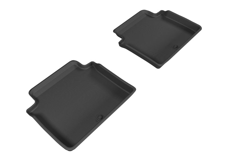 3D MAXpider 2015-2020 Genesis/Hyundai G80/Genesis Sedan Kagu 2nd Row Floormats - Gray L1HY05021501 L1HY05021501 Photo - Primary