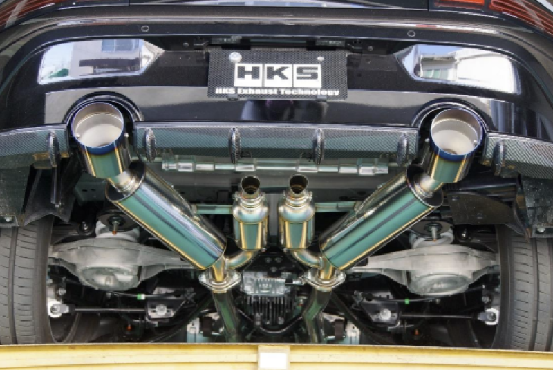 HKS FULL DUAL MUFFLER RZ34 VR30DDTT 31014-KN002