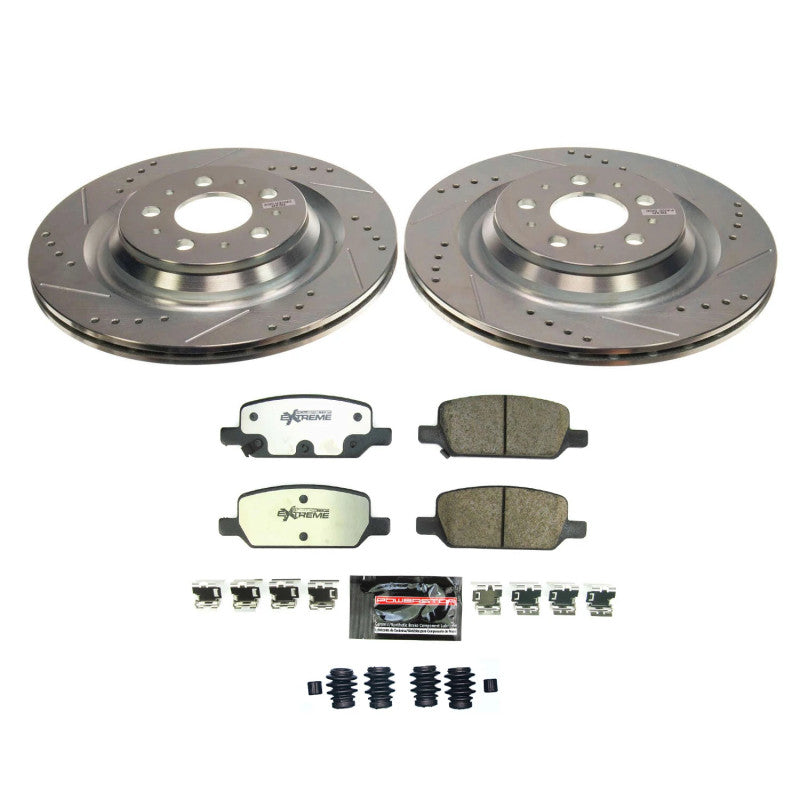 PowerStop Power Stop 17-21 Tesla 3 Rear Z26 Street Brake Kit K8874-26 K8874-26 Photo - Primary