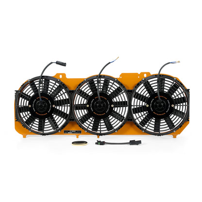 Mishimoto 89-01 Jeep Cherokee XJ 4.0L Performance Aluminum Fan Shroud w/ Controller - Gold MMFS-XJ-89KGD MMFS-XJ-89KGD Photo - Primary