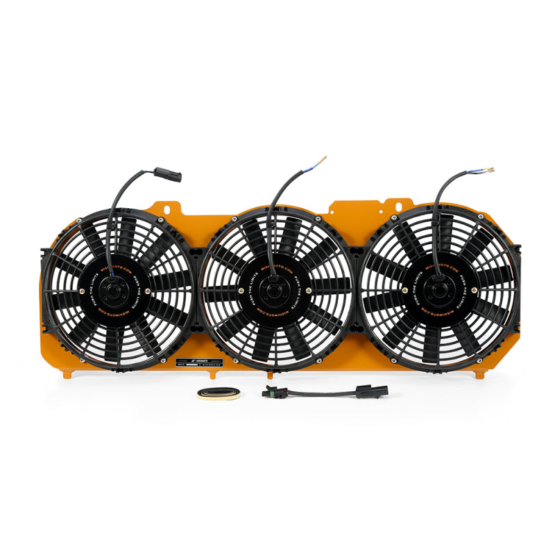 Mishimoto 89-01 Jeep Cherokee XJ 4.0L Performance Aluminum Fan Shroud w/ Controller - Gold MMFS-XJ-89KGD MMFS-XJ-89KGD Photo - Primary
