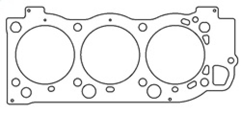 Cometic Head Gasket Right-Side Gasket Bore: 98mm x .040in C4214-040 Photo - Primary