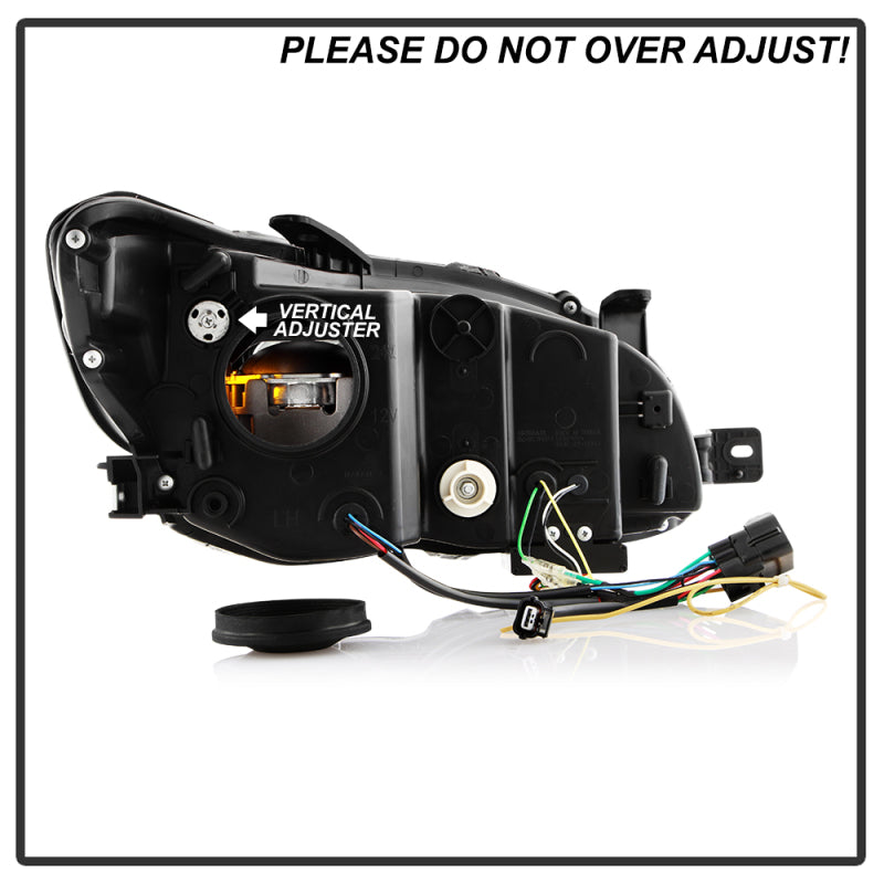 Spyder Subaru Impreza WRX 15-20 LED High-Power LED Headlights-Black PRO-YD-SWRX15LEDAP-SBSEQ-BK 5088109 5088109 User 5