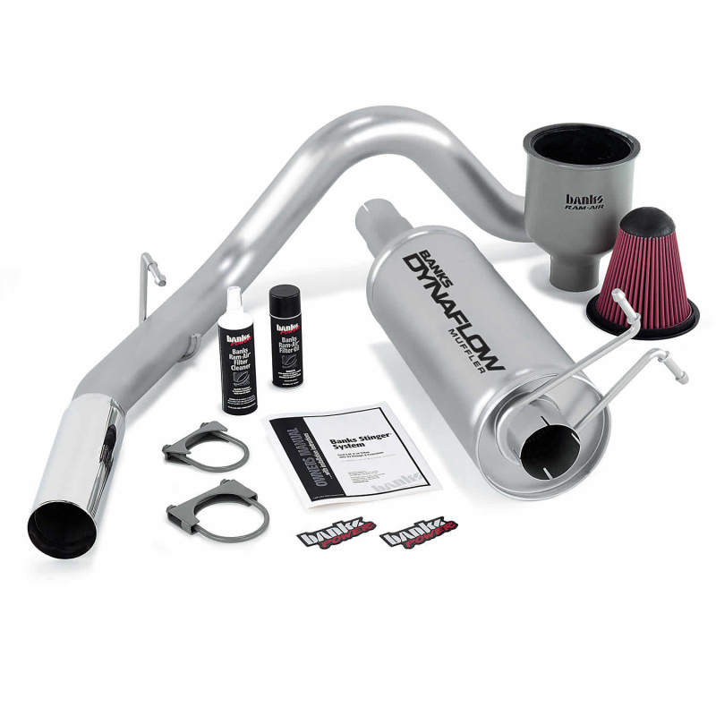Banks Power 99-04 Ford 6.8L Ext/Crw S/D Stinger System 49137 Photo - Primary
